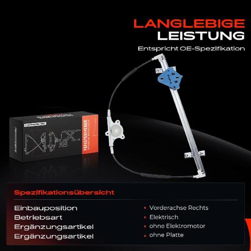 1x Fensterheber Vorne Rechts für Seat Toledo I 1L 1991-1998 Bild 1x Fensterheber Vorne Rechts für Seat Toledo I 1L 1991-1998