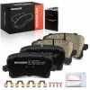 Frankberg 4x Bremsbel ge Hinterachse f r VW Golf Plus Van V Caddy MPV Kasten/MPV CC EOS 1.2L-2.0L 2000-2022 Bild Frankberg 4x Bremsbel ge Hinterachse f r VW Golf Plus Van V Caddy MPV Kasten/MPV CC EOS 1.2L-2.0L 2000-2022