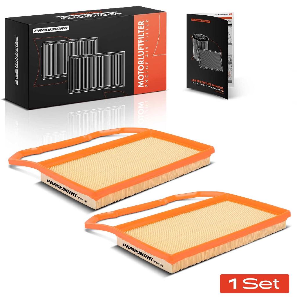 2x Luftfilter Filtereinsatz für VW Polo 6R UP! Skoda Citigo Fabia 3 Seat Ibiza 4 Mii