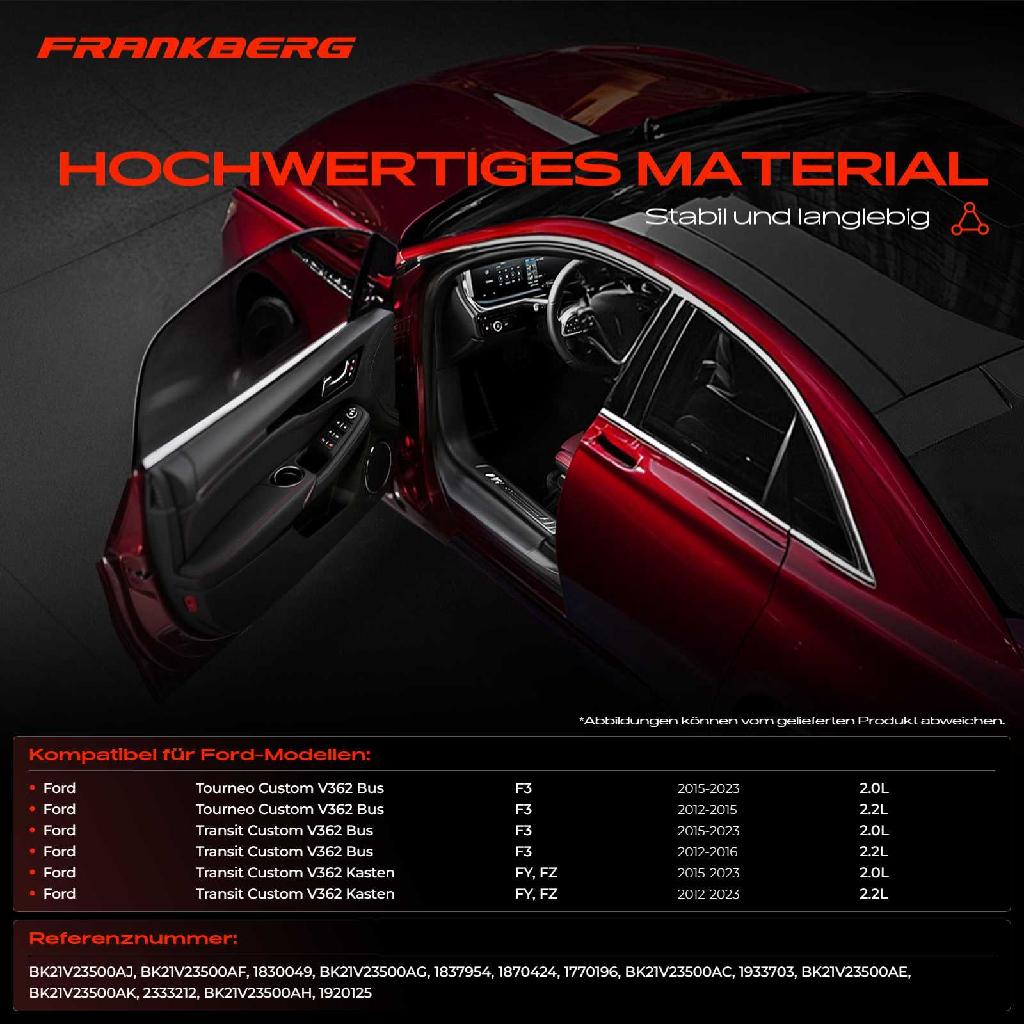 1x Türfeststeller Türfangband Türstopper Vorne für Ford Transit Custom V362 Kasten