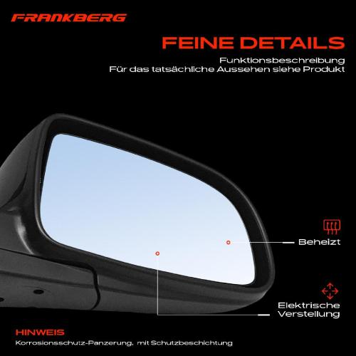 1x Außenspiegel Rechts für Chevrolet Aveo/Kalos T250 T255 1.2L 1.4L 2005-2013 Bild 1x Außenspiegel Rechts für Chevrolet Aveo/Kalos T250 T255 1.2L 1.4L 2005-2013