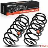 2x Fahrwerksfeder Hinterachse für VW Golf 4 1J Audi A3 8L Seat Leon 1M Skoda 1U