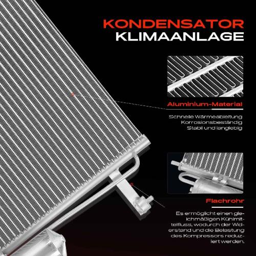 1x Kondensator Klimaanlage für Mitsubishi L200/Triton 2.5L 2005-2015 Bild 1x Kondensator Klimaanlage für Mitsubishi L200/Triton 2.5L 2005-2015