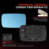 1x Spiegelglas Außenspiegel links für BMW 3er E30 E36 5er E34 7er E32 1982-2000
