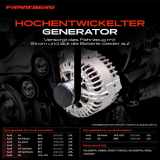 1x Lichtmaschine Generator für Audi A4 8K B8 A5 8T A6 4G2 4G5 Q5 8RB 2.0L