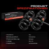 2x Fahrwerksfeder Hinterachse für Mazda 6 Stufenheck GH 1.8L 2.0L 2007-2013