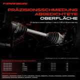 1x Antriebswelle Gelenksatz Vorderachse für Mercedes-Benz V-Klasse 638/2 Vito Kasten W638