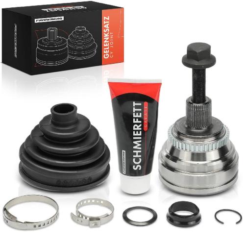 Frankberg 1x Antriebswelle Gelenksatz Vorderachse für Audi 100 4A2 4A5 80 8C2 90 A6 Cabriolet Coupe Bild Frankberg 1x Antriebswelle Gelenksatz Vorderachse für Audi 100 4A2 4A5 80 8C2 90 A6 Cabriolet Coupe