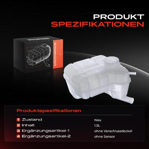 1x Ausgleichsbehälter Kühlmittelbehälter für Chevrolet Malibu Opel Insignia A Saab Bild 1x Ausgleichsbehälter Kühlmittelbehälter für Chevrolet Malibu Opel Insignia A Saab