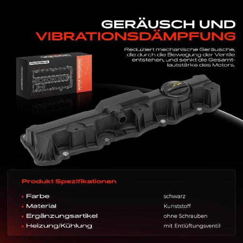 Frankberg 1x Ventildeckel Zylinderkopfhaube für Peugeot 206 Citroën Berlingo 1.6L Bild Frankberg 1x Ventildeckel Zylinderkopfhaube für Peugeot 206 Citroën Berlingo 1.6L