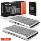 4x Innenraumfilter Aktivkohle für BMW 5er E60 E61 6er E63 E64 Alpina B5 B6