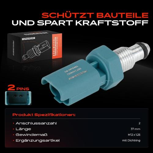 Frankberg 1x Kühlmitteltemperatur Sensor Temperatursensor für Ford Focus Citroen C4 Peugeot Bild Frankberg 1x Kühlmitteltemperatur Sensor Temperatursensor für Ford Focus Citroen C4 Peugeot