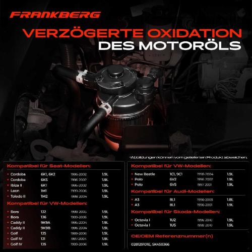 1x Ventil Kurbelgehauseentluftung für VW Golf Polo Bora Audi A3 Skoda Octavia Seat Bild 1x Ventil Kurbelgehauseentluftung für VW Golf Polo Bora Audi A3 Skoda Octavia Seat