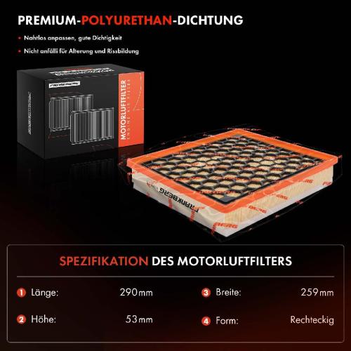 2x Luftfilter Filtereinsatz für Opel Insignia A G09 Saab 9-5 YS3G Chevrolet Bild 2x Luftfilter Filtereinsatz für Opel Insignia A G09 Saab 9-5 YS3G Chevrolet