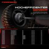 1x ABS Sensor Hinterachse beidseitig für Renault Grand Scénic IV Megane Grandtour Schrägheck Stufenheck