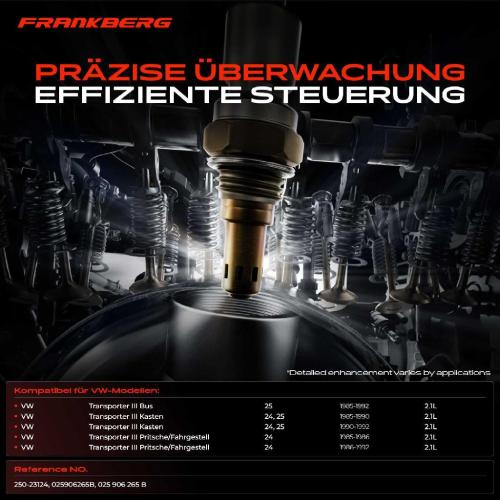 1x Lambdasonde Regelsonde Vor Katalysator für VW Transporter Bus Kasten Pritsche/Fahrgestell T3 2.1L 1985-1992 Bild 1x Lambdasonde Regelsonde Vor Katalysator für VW Transporter Bus Kasten Pritsche/Fahrgestell T3 2.1L 1985-1992