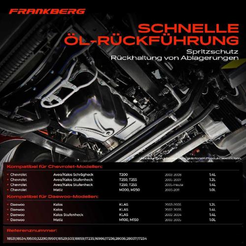 1x Ölwanne Motorölwanne für Chevrolet Daewoo Aveo Kalos 2003-2018 I4 1.2L 1.4L Bild 1x Ölwanne Motorölwanne für Chevrolet Daewoo Aveo Kalos 2003-2018 I4 1.2L 1.4L