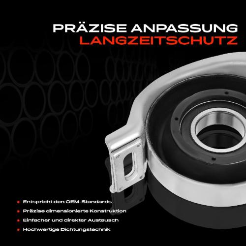 1x Lagerung Gelenkwelle Kardanwellenlager für Mercedes-Benz W203 C209 R230 R172 Bild 1x Lagerung Gelenkwelle Kardanwellenlager für Mercedes-Benz W203 C209 R230 R172