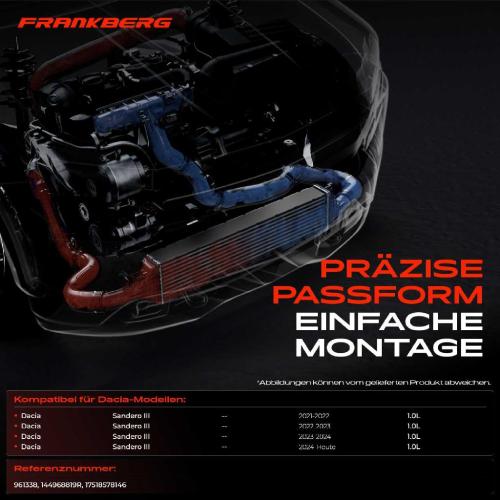 1x Ladeluftkühler Turbokühler für Dacia Sandero III 1.0L Bj ab 2021 Bild 1x Ladeluftkühler Turbokühler für Dacia Sandero III 1.0L Bj ab 2021
