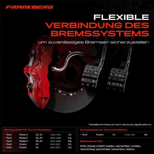 1x Servolenkung Schlauch für Ford Fiesta V JD JH Fusion JU 2004-2012 1.4L 1.6L Bild 1x Servolenkung Schlauch für Ford Fiesta V JD JH Fusion JU 2004-2012 1.4L 1.6L