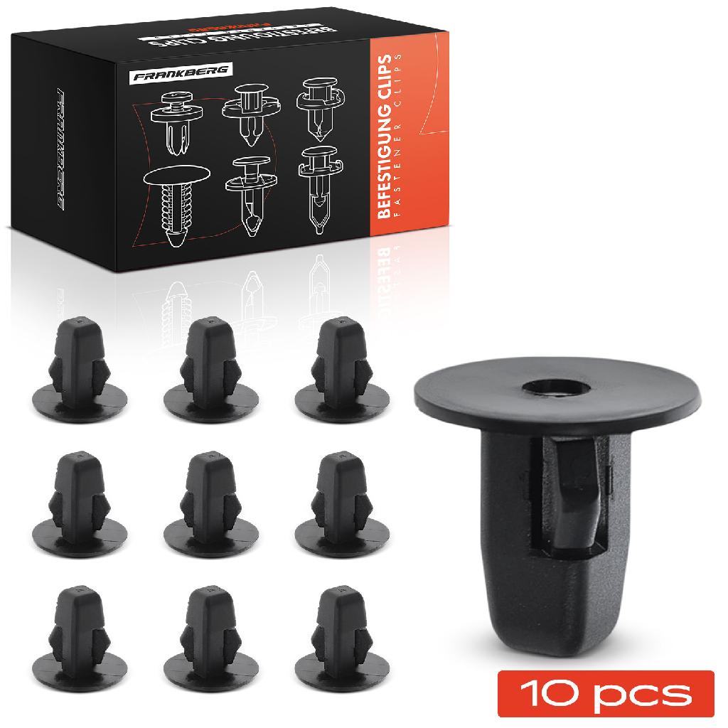Frankberg 10x Befestigungsclips Radkasten Radlauf für Toyota Corolla RAV 4 III IV Lexus NX