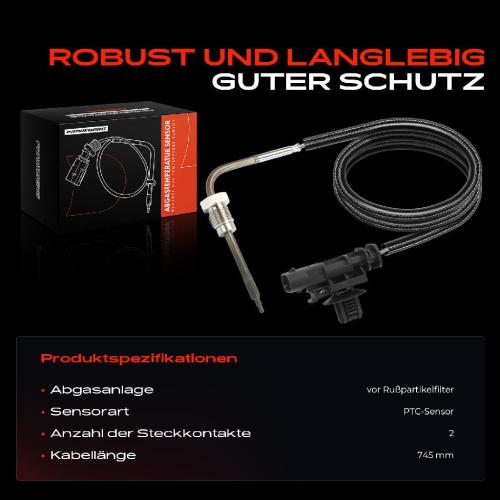 1x Abgastemperatursensor für Fiat 500 Panda Lancia Ypsilon Bild 1x Abgastemperatursensor für Fiat 500 Panda Lancia Ypsilon