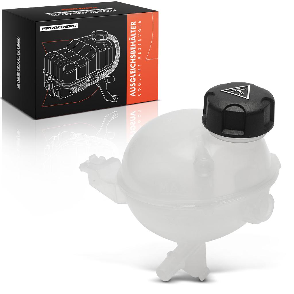 Frankberg 1x Ausgleichsbehälter Kühlmittelbehälter für Citroën C-Elysee C2 DS Opel Peugeot