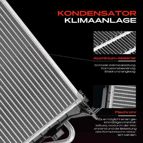 Frankberg 1x Kondensator Klimaanlage für Renault Twingo II CN0 1.2L 1.6L Bild Frankberg 1x Kondensator Klimaanlage für Renault Twingo II CN0 1.2L 1.6L