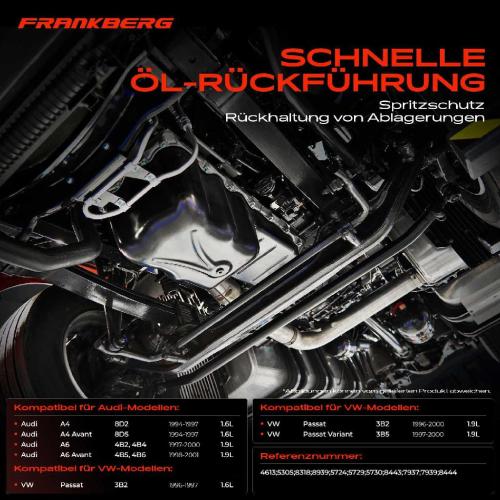 1x Ölwanne Motorölwanne für VW Passat 3B Audi A4 8D 1994-1997 1.9L 1.6L Bild 1x Ölwanne Motorölwanne für VW Passat 3B Audi A4 8D 1994-1997 1.9L 1.6L