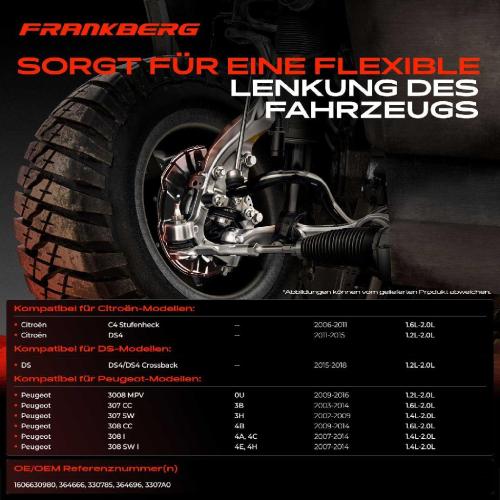 1x Achsschenkel Radlagergehäuse Komplett Vorderachse Links für Peugeot 307 308 Citroën Berlingo Bild 1x Achsschenkel Radlagergehäuse Komplett Vorderachse Links für Peugeot 307 308 Citroën Berlingo