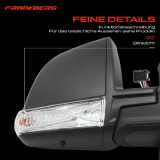 1x Außenspiegel Rechts für Fiat Doblo MPV 263 Opel Combo Tour X12 Bj ab 2010