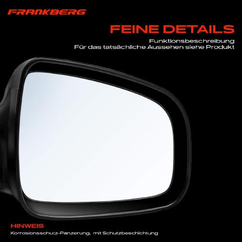 Frankberg 1x Au enspiegel Rechts f r Dacia Logan Renault Sandero/Stepway I HS LS FS KS 2004-2020 Bild Frankberg 1x Au enspiegel Rechts f r Dacia Logan Renault Sandero/Stepway I HS LS FS KS 2004-2020