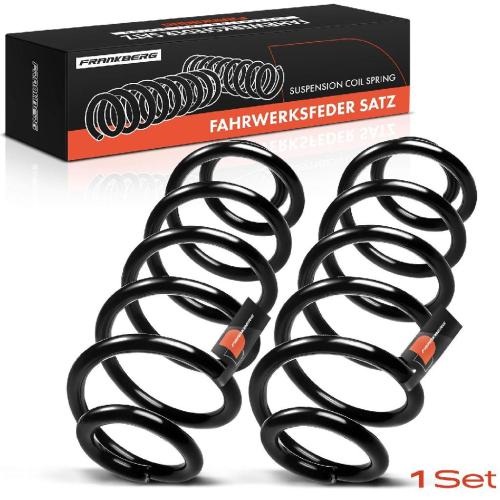 Frankberg 2x Fahrwerksfeder Hinterachse für Audi A4 8K5 B8 A5 8F7 A6 4G2 4GC C7 2008-2018 Bild Frankberg 2x Fahrwerksfeder Hinterachse für Audi A4 8K5 B8 A5 8F7 A6 4G2 4GC C7 2008-2018