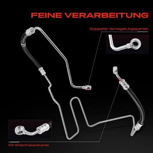 1x Servolenkung Schlauch für VW Golf IV 1J Bora Seat Leon 1M1 Skoda Octavia I 1U Bild 1x Servolenkung Schlauch für VW Golf IV 1J Bora Seat Leon 1M1 Skoda Octavia I 1U