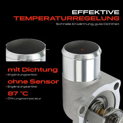 1x Thermostat Kühlmittel für Alfa Romeo 155 156 166 GT Spider Lancia Kappa Thesis Bild 1x Thermostat Kühlmittel für Alfa Romeo 155 156 166 GT Spider Lancia Kappa Thesis