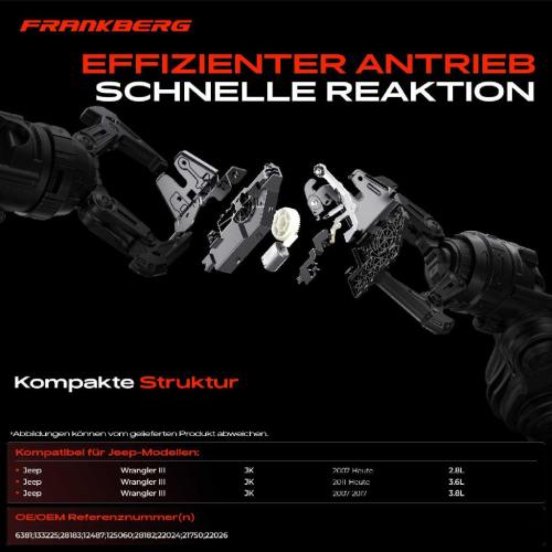 1x Türschloss Fahrzeugheckklappe für Jeep Wrangler 3 JK Bild 1x Türschloss Fahrzeugheckklappe für Jeep Wrangler 3 JK