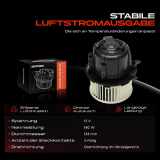 1x Gebläsemotor Innenraumgebläse für Citroën C3 II SC DS3 Cabriolet SA Bj ab 2009