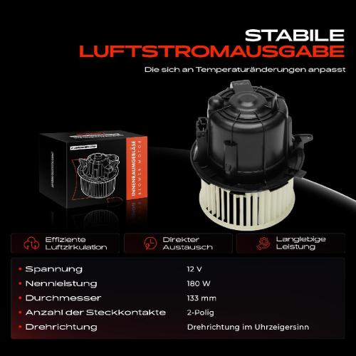 Frankberg 1x Gebläsemotor Innenraumgebläse für Citroën C3 II SC DS3 Cabriolet SA Bj ab 2009 Bild Frankberg 1x Gebläsemotor Innenraumgebläse für Citroën C3 II SC DS3 Cabriolet SA Bj ab 2009