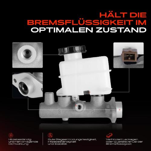 1x Hauptbremszylinder Bremszylinder für Hyundai Sonata IV EF KIA Magentis Bild 1x Hauptbremszylinder Bremszylinder für Hyundai Sonata IV EF KIA Magentis