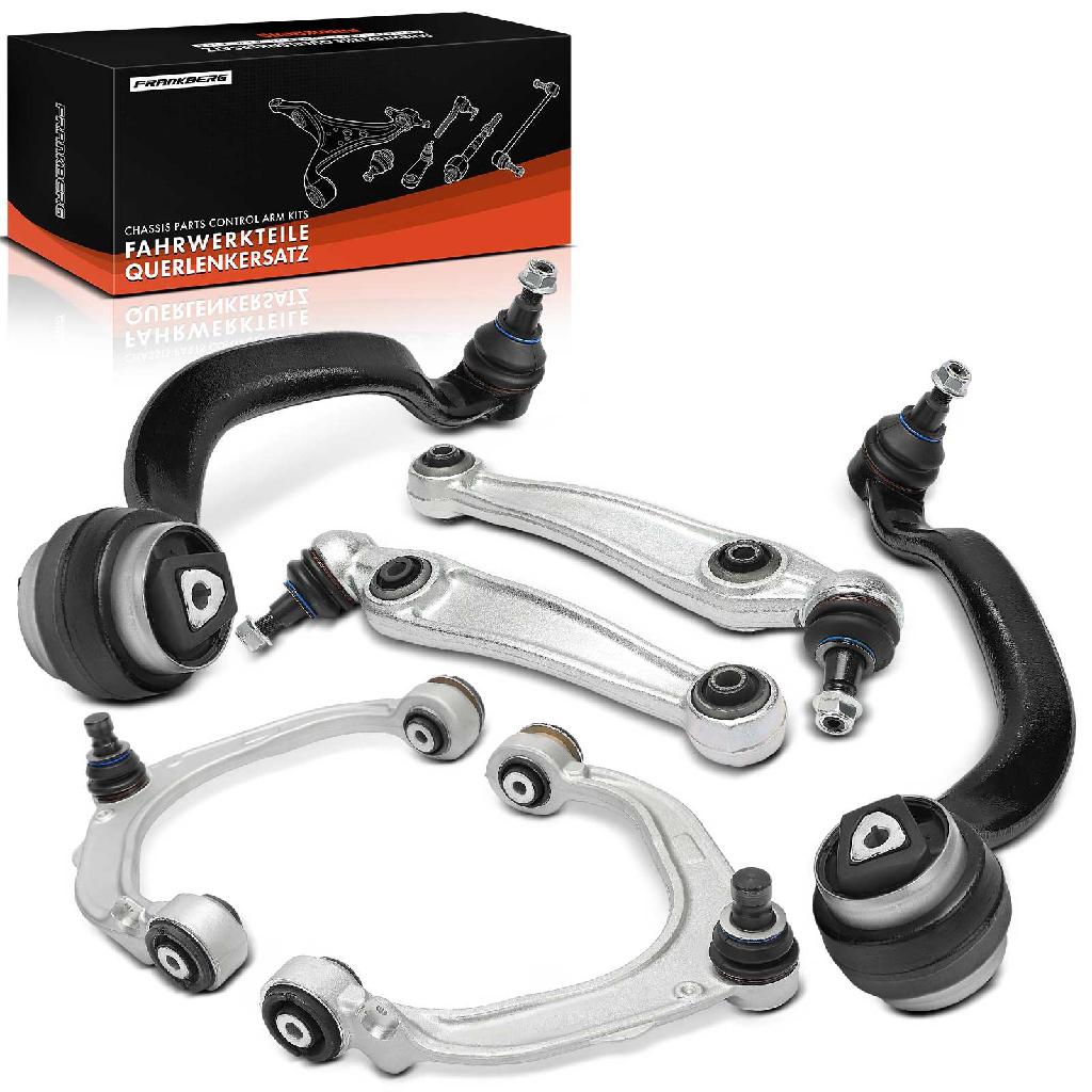 Frankberg 6x Querlenker Vorderachse für BMW 1er Cabriolet Coupe E81 E87 E88 E82 3er E90 E93 E92 E91 E84 2004-2015