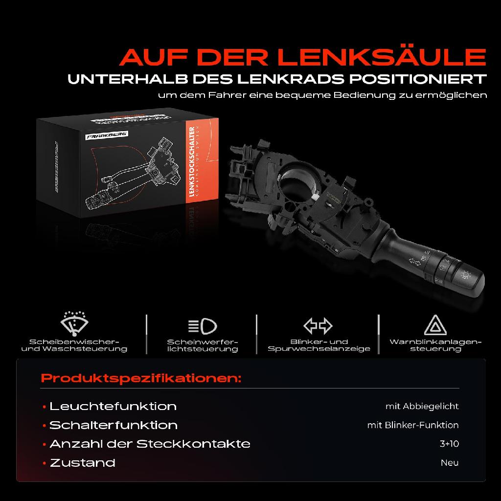 1x Kombischalter Lenkstockschalter für Hyundai iX35 LM EL ELH 2.0L 2.4L 2012-2021