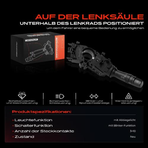 1x Kombischalter Lenkstockschalter für Hyundai iX35 LM EL ELH 2.0L 2.4L 2012-2021 Bild 1x Kombischalter Lenkstockschalter für Hyundai iX35 LM EL ELH 2.0L 2.4L 2012-2021