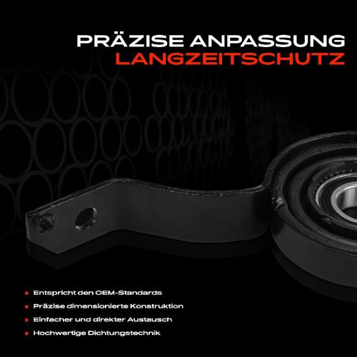 1x Lagerung Gelenkwelle Kardanwellenlager für Audi A4 8EC Avant 8ED Cabriolet 8HE 2.4L Bild 1x Lagerung Gelenkwelle Kardanwellenlager für Audi A4 8EC Avant 8ED Cabriolet 8HE 2.4L