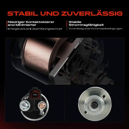 1x Magnetschalter Starter für KIA Pro Cee'D Soul Hyundai i30 i40 iX20 Accent IV Bild 1x Magnetschalter Starter für KIA Pro Cee'D Soul Hyundai i30 i40 iX20 Accent IV