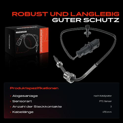 1x Abgastemperatursensor für Opel Corsa D Meriva B MPV 1.7L Bild 1x Abgastemperatursensor für Opel Corsa D Meriva B MPV 1.7L