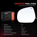 1x Spiegelglas Außenspiegel links für Opel Agila (B) H08 Suzuki Splash EX