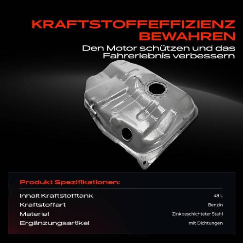 Frankberg 1x Kraftstofftank Kraftstoffbehälter für Ford Escort IV Orion 1.4L-1.6L Bild Frankberg 1x Kraftstofftank Kraftstoffbehälter für Ford Escort IV Orion 1.4L-1.6L