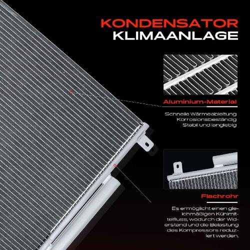 Frankberg 1x Kondensator Klimaanlage für Honda CR-V V RT RW 2018-2024 2.0L Bild Frankberg 1x Kondensator Klimaanlage für Honda CR-V V RT RW 2018-2024 2.0L