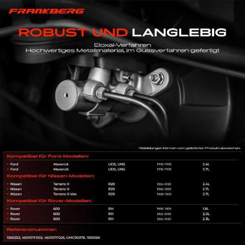 1x Hauptbremszylinder Bremszylinder für Ford Maverick Terrano II Nissan Rover 600 Bild 1x Hauptbremszylinder Bremszylinder für Ford Maverick Terrano II Nissan Rover 600