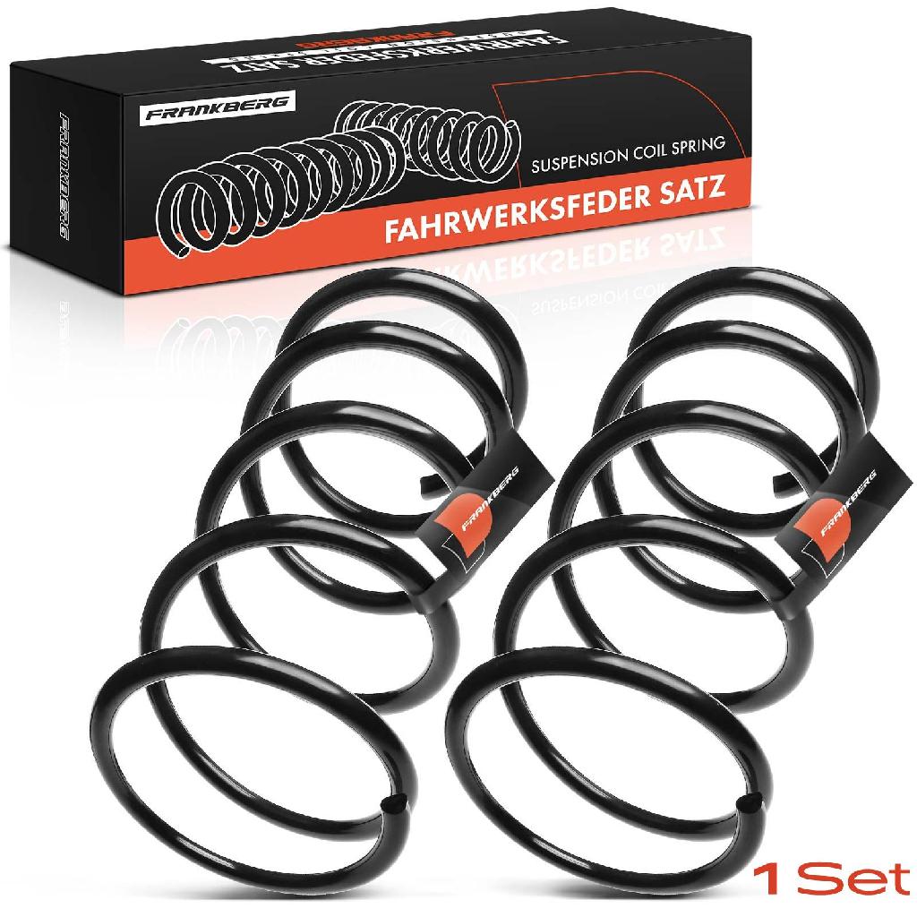 Frankberg 2x Fahrwerksfeder Vorderachse für Nissan Primera P12 Hatchback Kombi WP12 1.9L 2.2L 2002-2008